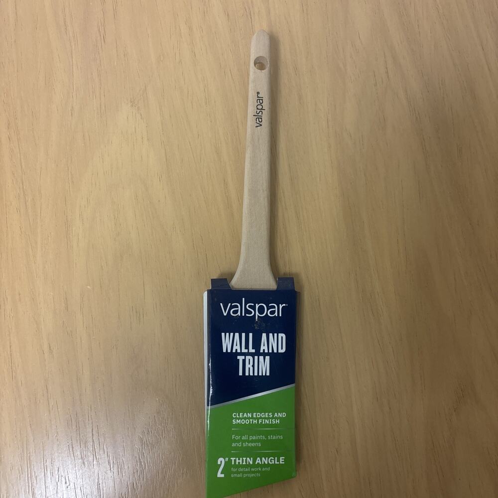 Valspar Wall And Trim 2” Thin Angle Paint Brush Never Used But Package Is Damage